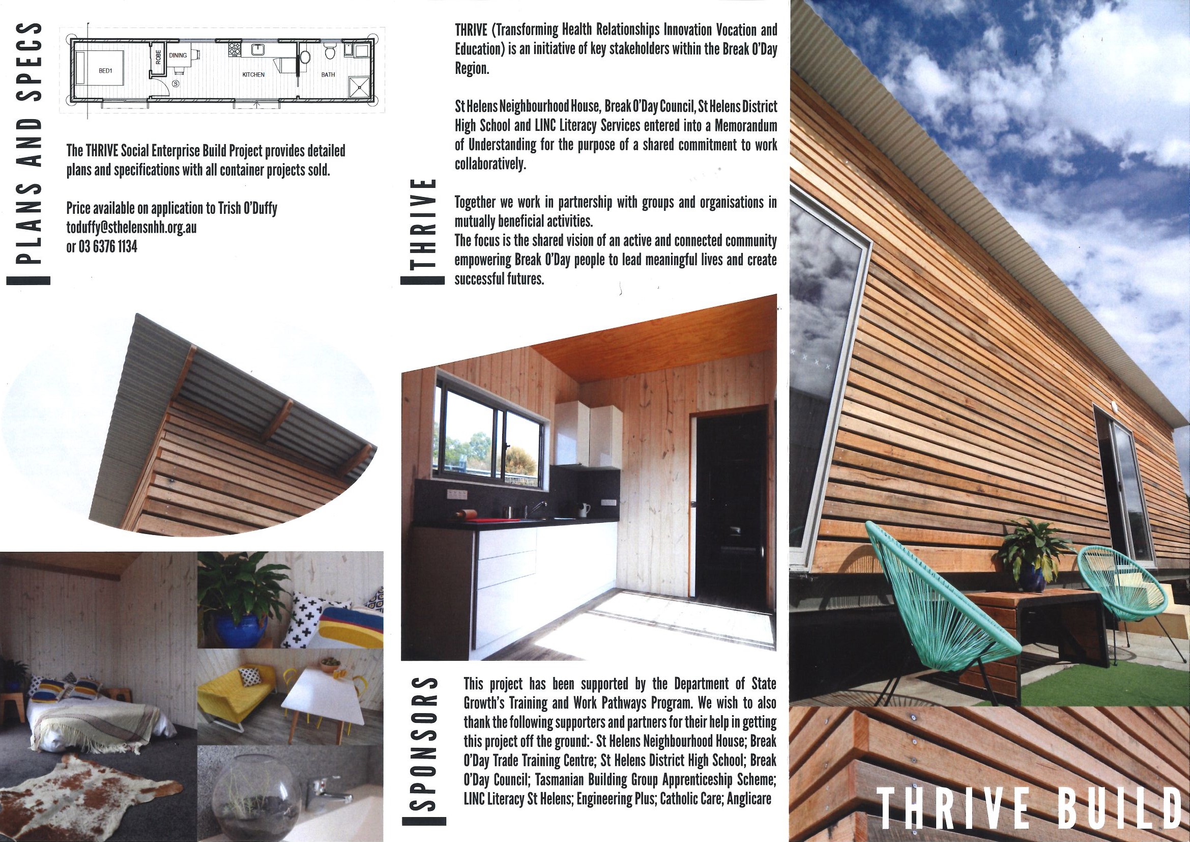 Page 1 THRIVE Build Brochure